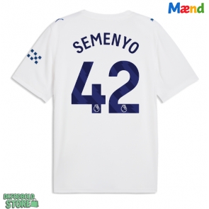 Manchester City Antoine Semenyo #42 Replika Tredjetrøje 2026-27 Kortærmet